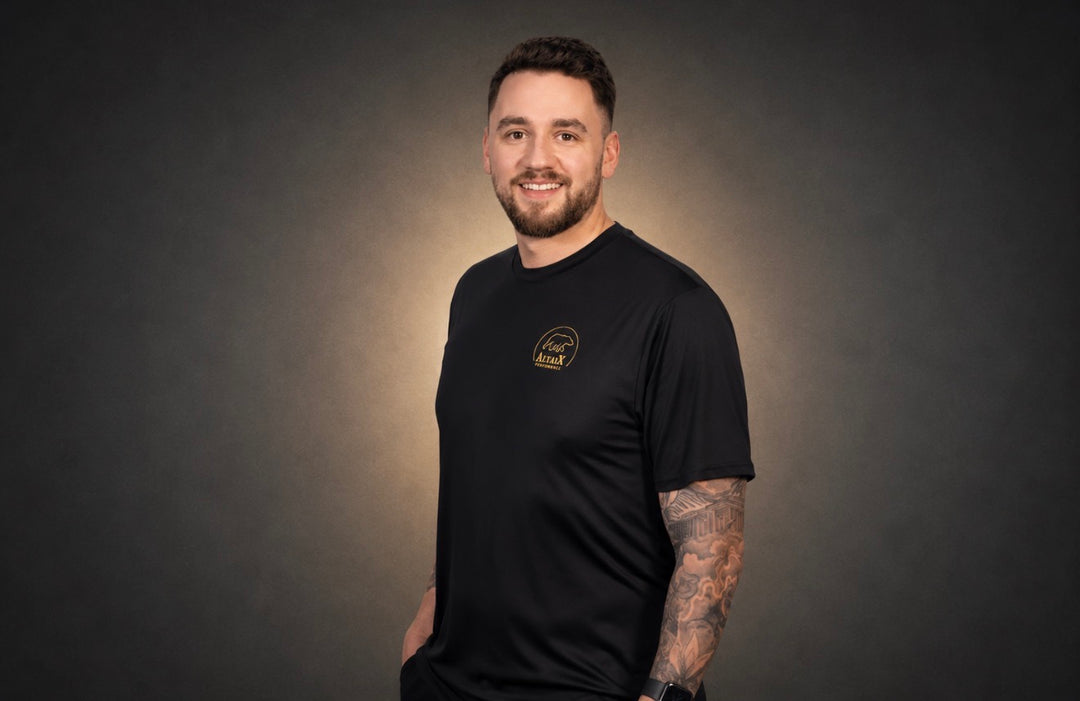 First Edition Men’s Performance T-Shirt (Black/Gold)