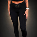 First Edition Women’s Performance Leggings (Black/Gold)