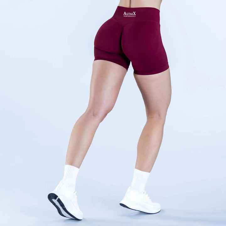 Women’s Seamless High-Waisted Performance Shorts