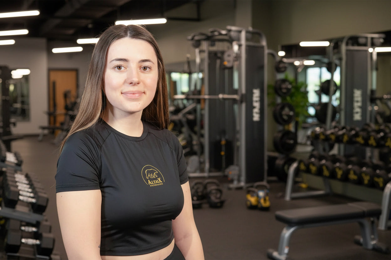 First Edition Women’s Crop Top (Black/Gold)