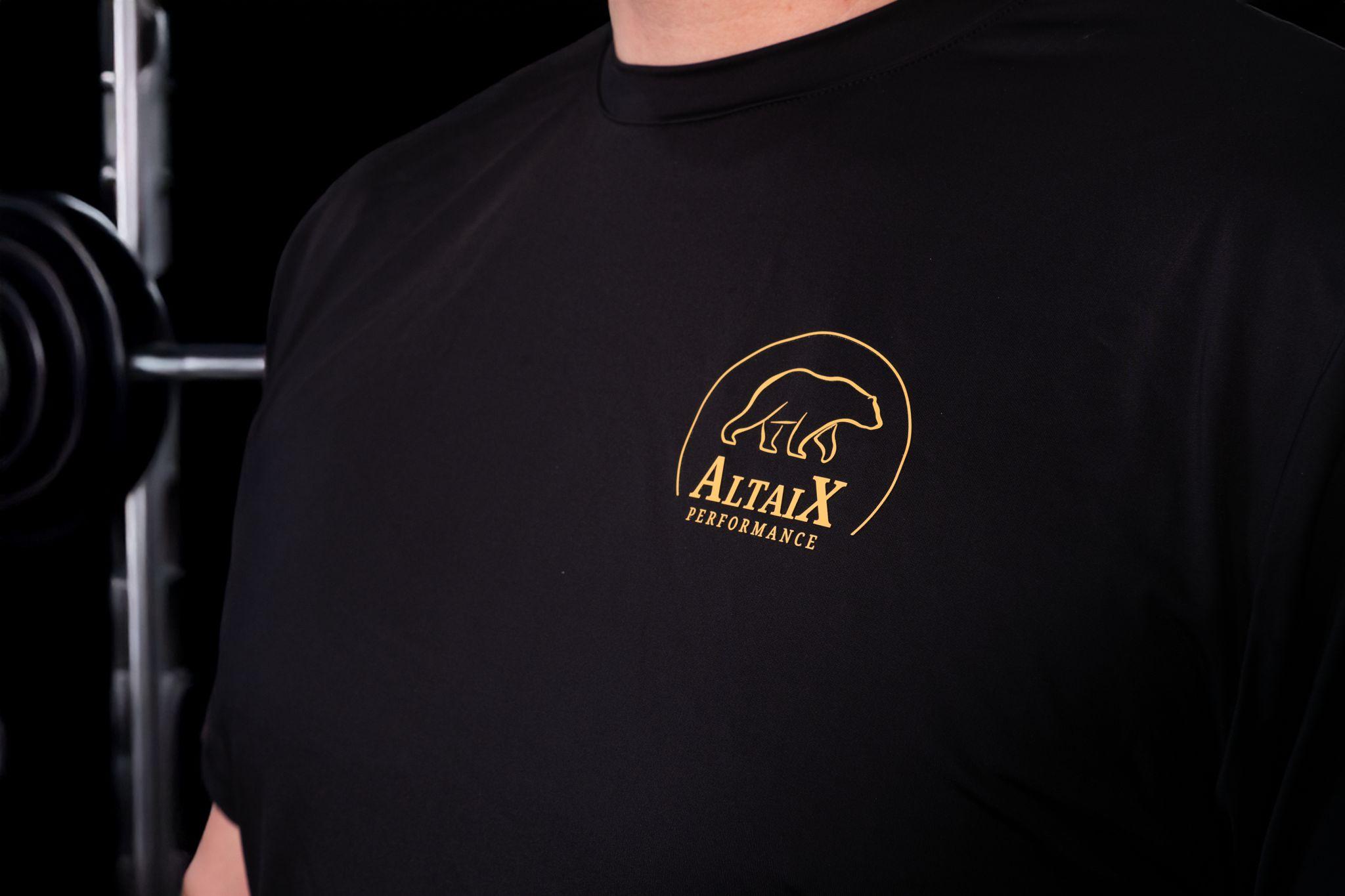 First Edition Men’s Performance T-Shirt (Black/Gold)